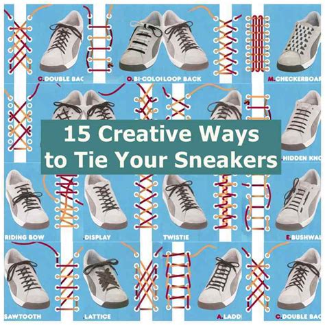how to lace sneakers|6 Creative Ways To Lace Up Your Sneakers With .